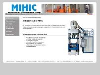 Screenshot for www.mihic-mst.de