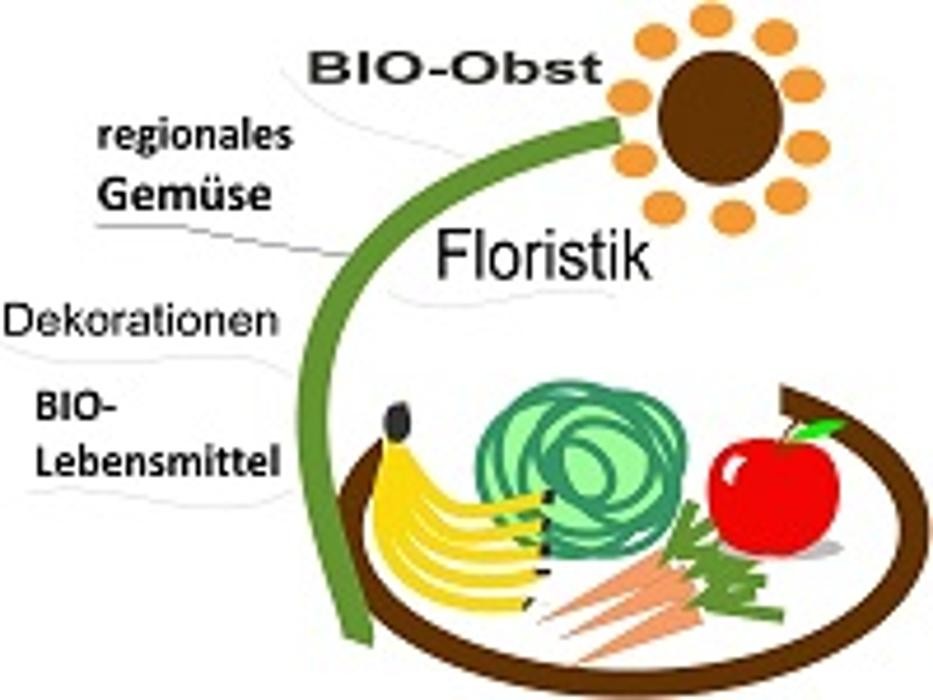 Blumen & BIO Lädle Gläßle Logo