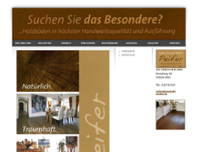 Screenshot for http://www.parkett-peifer.de/
