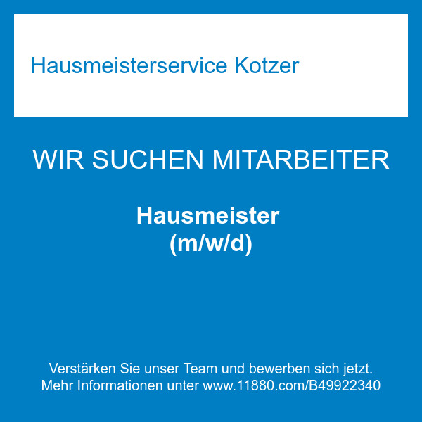 Bilder Hausmeisterservice Kotzer
