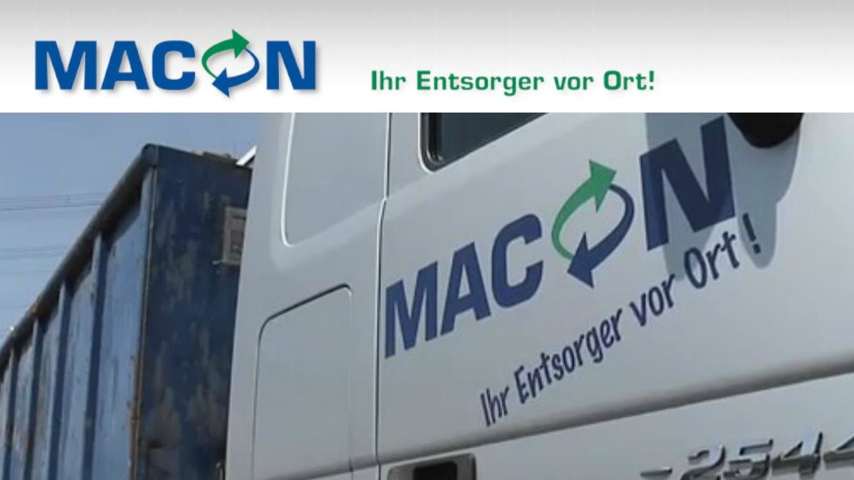 Bilder MACON GmbH Entsorgung Recycling Umweltberatung