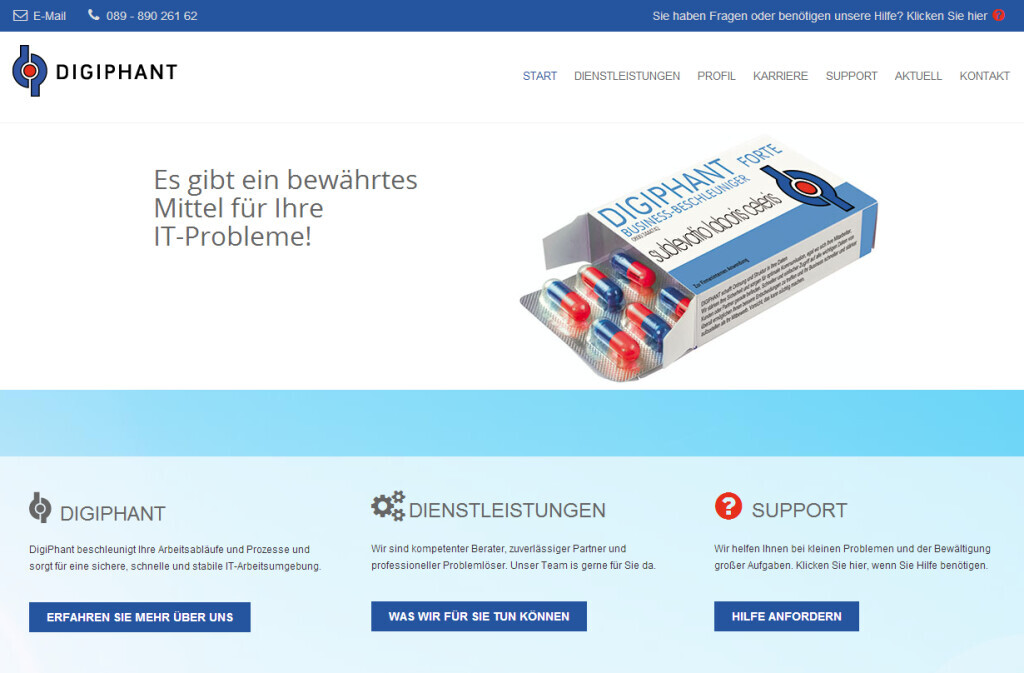 Bilder DigiPhant GmbH Netzwerk, Kommunikation, IT-Support Netzwerke