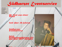 Screenshot for http://www.suedharzer-eventservice.de