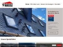 Website Screenshot Dachdeckerei Böttcher