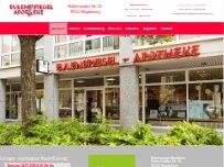 Website Screenshot Eulenspiegel-Apotheke