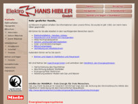 Hans Hibler GmbH website screenshot