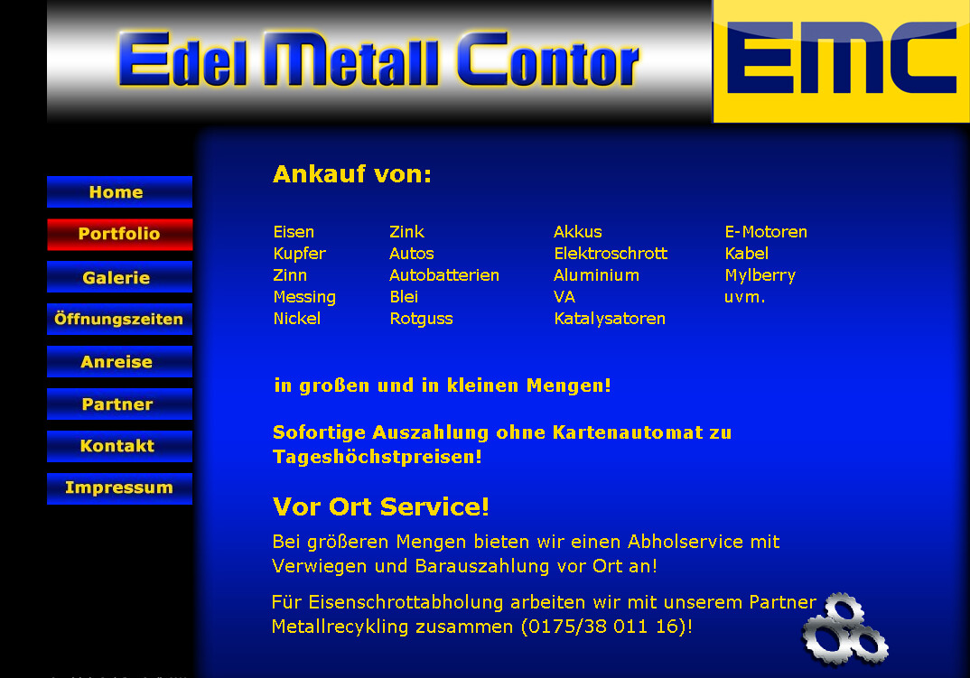 Bilder EMC Edel Metall Contor Zertifizierter Entsorgungsfachbetrieb      