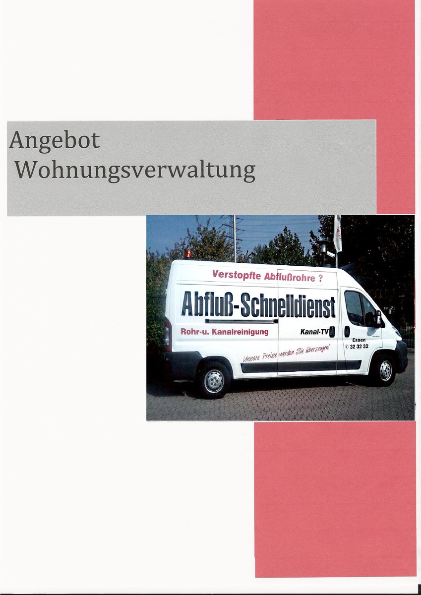 Bilder Abfluss-Schnelldienst