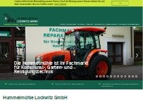 Website Screenshot Hummelmühle-Lockwitz GmbH