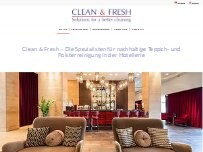 Website Screenshot Clean & Fresh Reinigungs GmbH