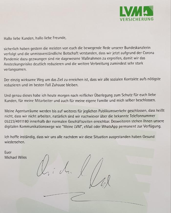 Bilder LVM Versicherung Michael Wiles - Versicherungsagentur