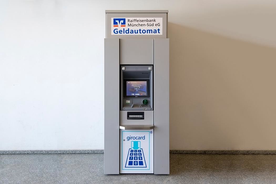 Bilder Geldautomat Raiffeisenbank München Süd eG- Südseite