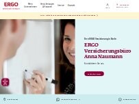 Website Screenshot ERGO Pro Anna Naumann