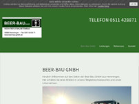 Beer-Bau GmbH website screenshot