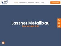 Website Screenshot Lassner Metallbau