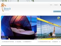 Screenshot for www.beachhamburg.de