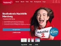 Website Screenshot Studienkreis Nachhilfe Marsberg