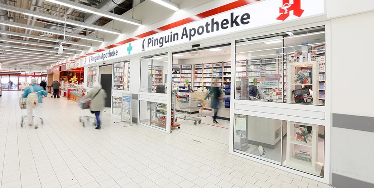 Bilder Pinguin-Apotheke im Kaufland