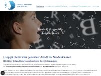 Website Screenshot Praxis für Logopädie Jennifer Arndt