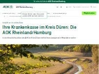 Website Screenshot AOK Rheinland/Hamburg - Firmen-GS SIG Combibloc GmbH