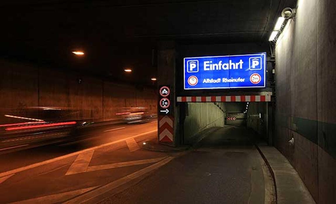 Bilder CONTIPARK Tiefgarage Altstadt Rheinufer