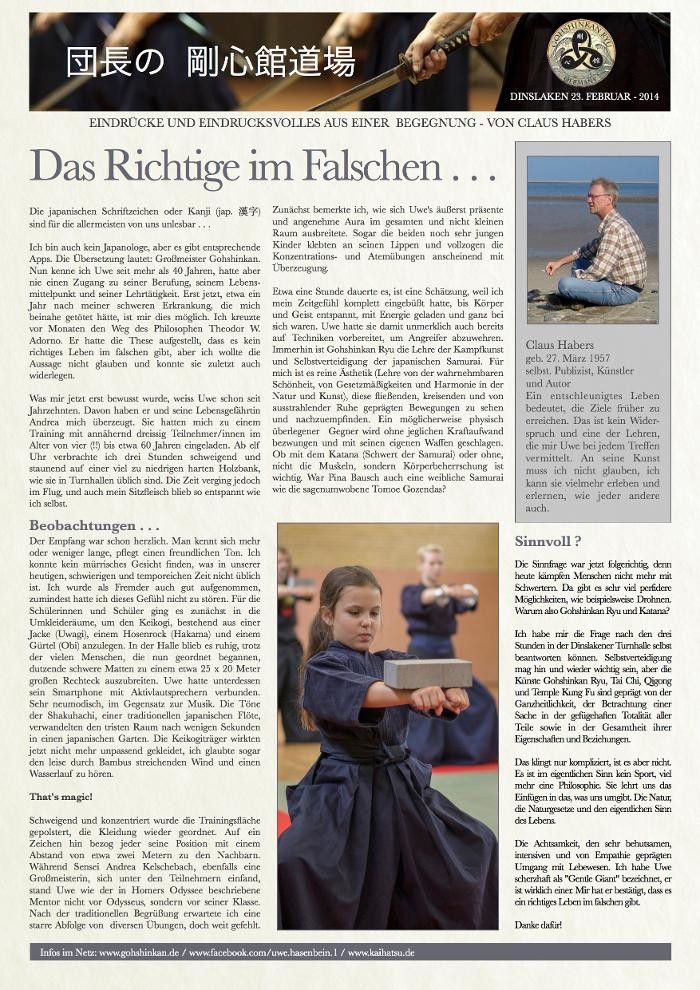 Bilder Kaihatsu Deutsche Gesellschaft für persönliche Entwicklung, Coaching und Kampfkünste e.V.