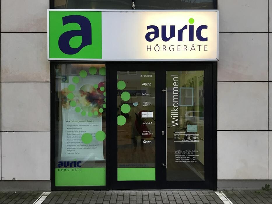 Bilder auric Hörcenter Bruchsal