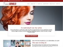 Website Screenshot Friseur Arnold