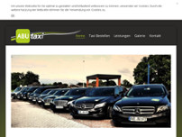 ABU Taxi und Mietwagen GmbH website screenshot