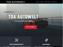 Website Screenshot TDA Autowelt