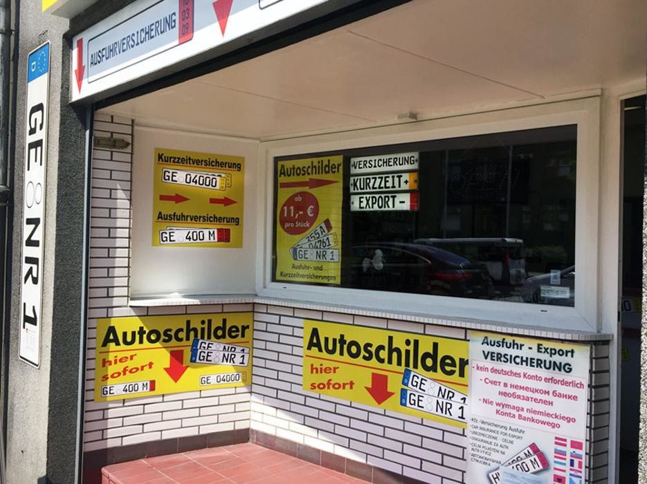 Bilder Autoschilder & Zulassungen Tönjes Gelsenkirchen