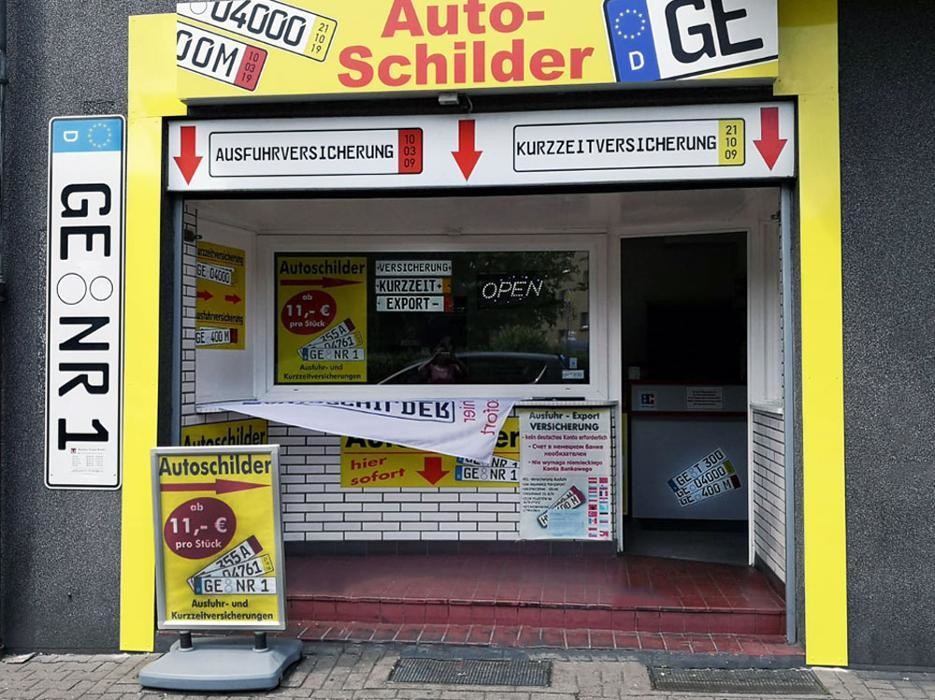 Bilder Autoschilder & Zulassungen Tönjes Gelsenkirchen