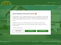 Website Screenshot CAP Markt Markgröningen