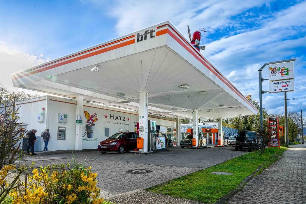 Bilder EFA/bft Tankstelle
