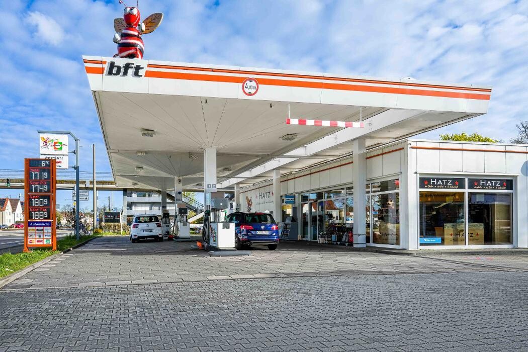 Bilder EFA/bft Tankstelle