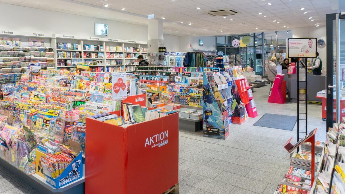 Bilder Schmitt & Hahn Buch und Presse im Bahnhof Weinheim