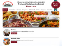 Screenshot for http://www.fleischerei-post.de