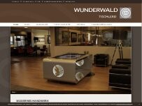 Website Screenshot Tischlerei Wunderwald, Antje Wunderwald