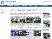 Screenshot for www.mbdynamics.eu