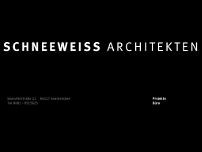Screenshot for www.schneeweiss-architekten.de