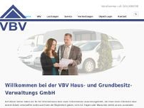 Screenshot for www.vbv-hausverwaltung.de