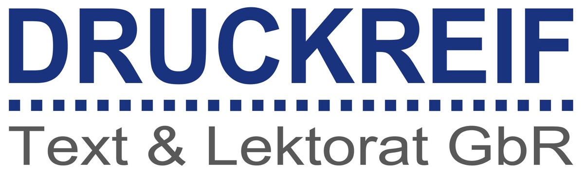 DRUCKREIF Text & Lektorat GbR Logo