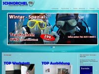 Screenshot for www.schnorchel-tauchshop.de