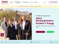 Website Screenshot ERGO Versicherung Norbert Knopp