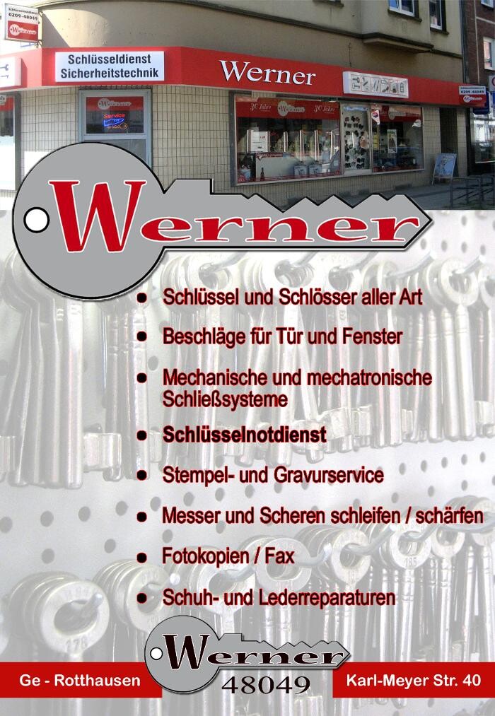 Bilder Schlüsseldienst Werner