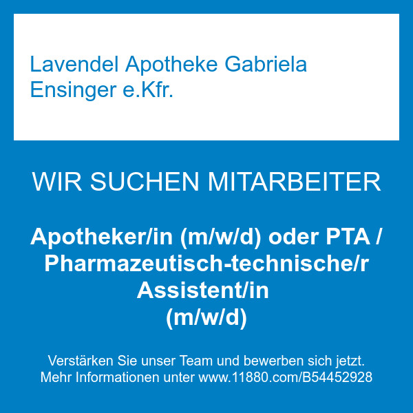 Bilder Lavendel Apotheke Gabriela Ensinger e.Kfr.