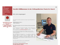 Screenshot for http://www.ortho-doc-rusch.de