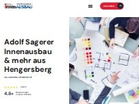 Website Screenshot Innenausbau Adolf Sagerer
