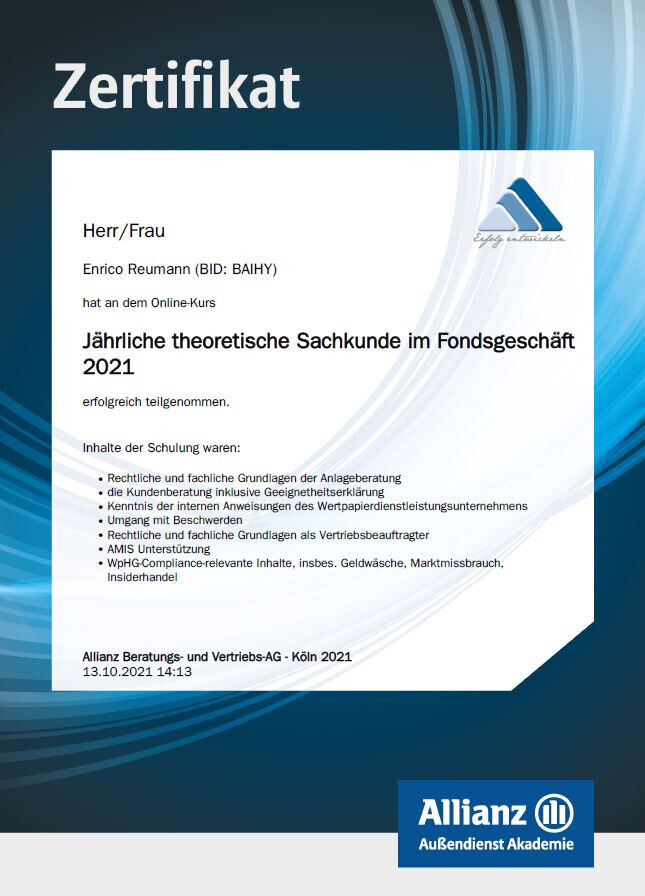 Bilder Allianz General Vertretung Reumann & Grieß OHG