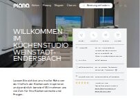Website Screenshot PLANA Küchenstudio Weinstadt- Endersbach